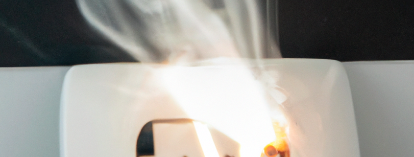 Как започват електрическите пожари и какво ги предизвиква? 1 Как започва електрически пожар